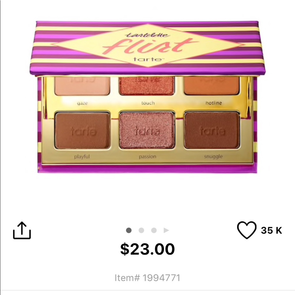 Tarte mini eyeshadow palette